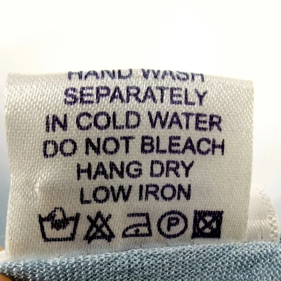 Noelle Women's One Size Blue Embroidered Tank Top - Picture 9 of 13